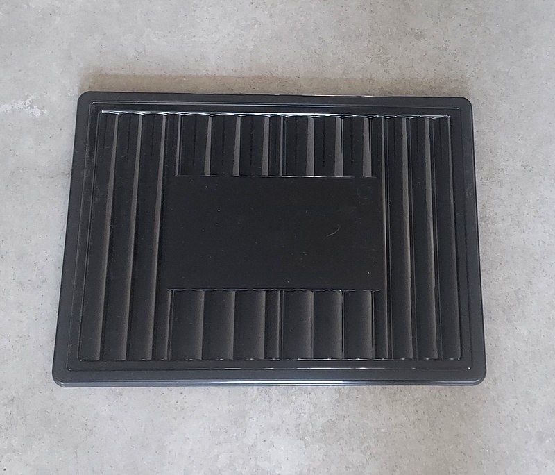 Uzon pokrywa do kosza skladanego 32 l czarna Keeeper / Lid for foldable basket 32 l black