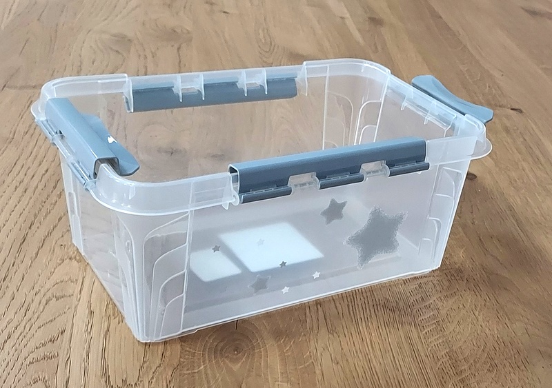 kaja " stars " pojemnik do przechowywania bez pokrywy 4,2l nordic grey Keeeper / storage container without lid 4.2l nordic grey