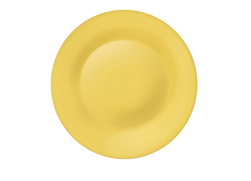 Talerz deserowy zolty 430134-921 BS002 / Yellow dessert plate