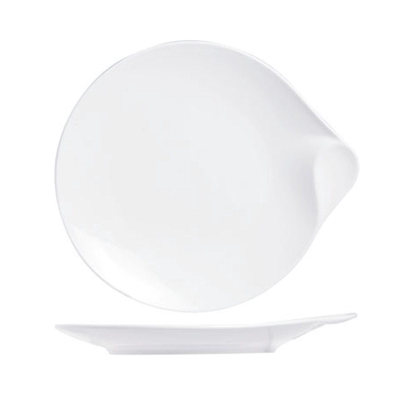 Talerz deserowy bialy 20,5 cm 822291 BS002 / White dessert plate