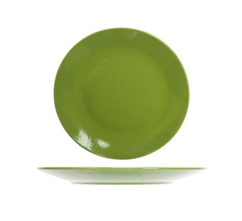 Talerz deserowy zielony SERENA D20CM 3086124 BS002 / Green dessert plate