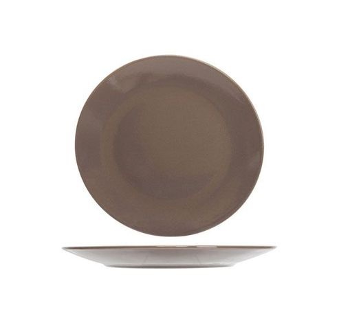 Talerz deserowy brazowy SERENA D20CM 9161512 BS002 / Brown dessert plate