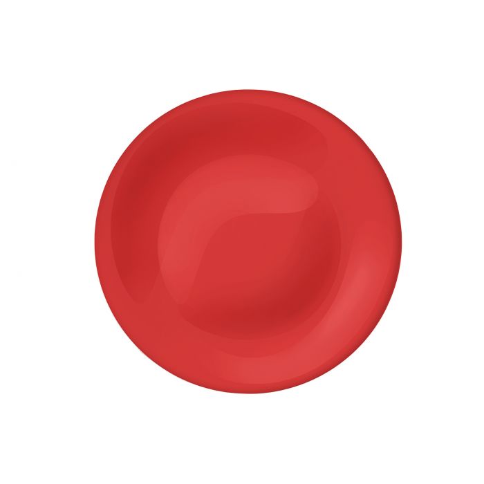 Talerz czerwony 26.8 cm 430133-919 BS002 / red plate