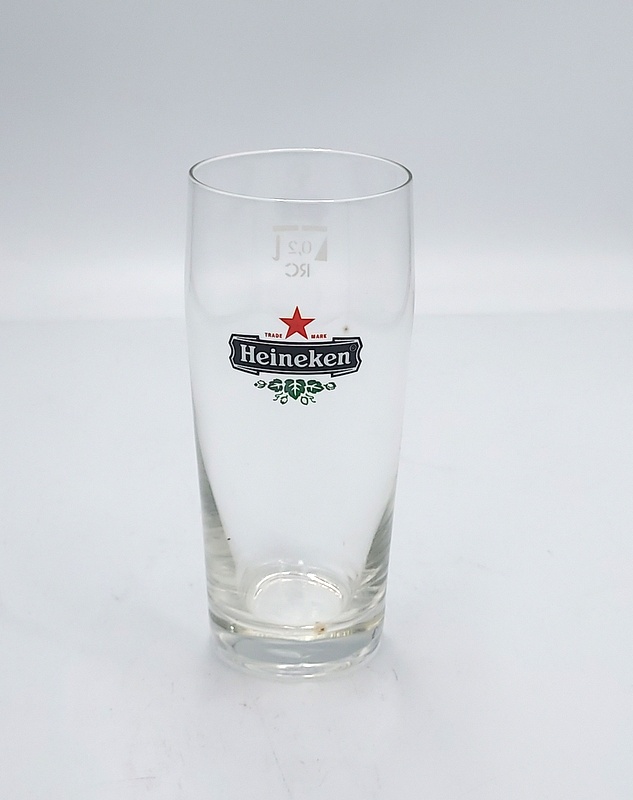 Szklanka IR 524  0,2 L. HEINEKEN. / Glass 0,2 l