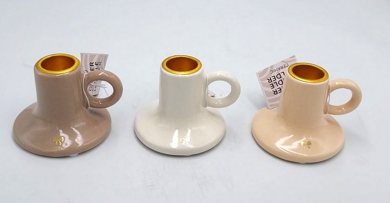 Swiecznik na swiece stolowa mix 3217681 / Candlestick for a table candle