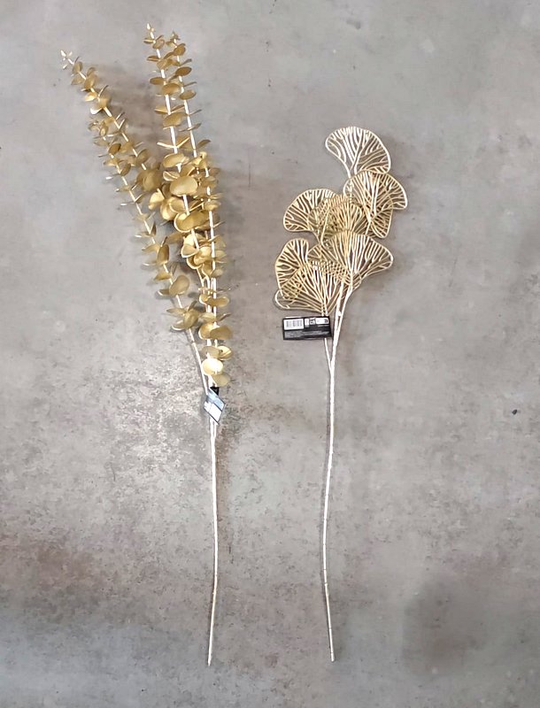 Galazka dekoracyjna zlota mix 3201974 / Decorative golden mix branch