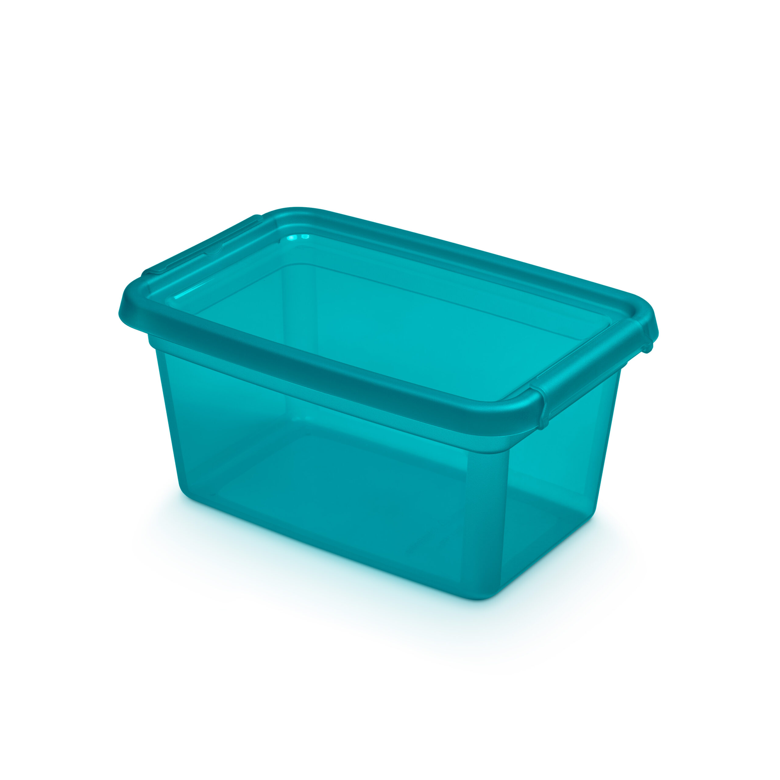Pojemnik 4,5 l niebieski z pokrywka 2.GAT / 4.5 l blue container with lid