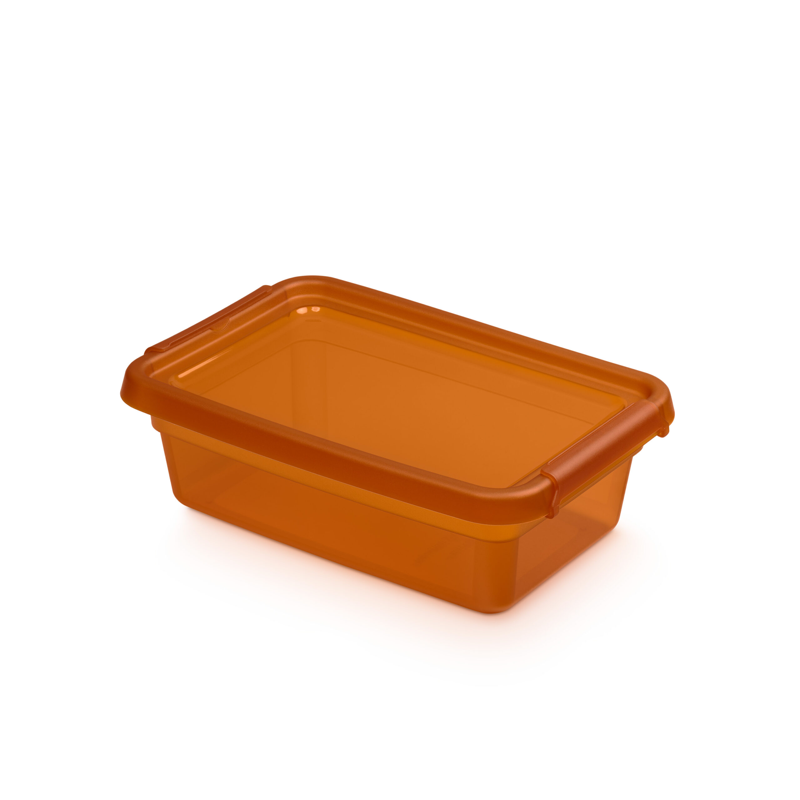 Pojemnik 3 l z pokrywka pomaranczowy 2.GAT / 3 l container with lid, orange