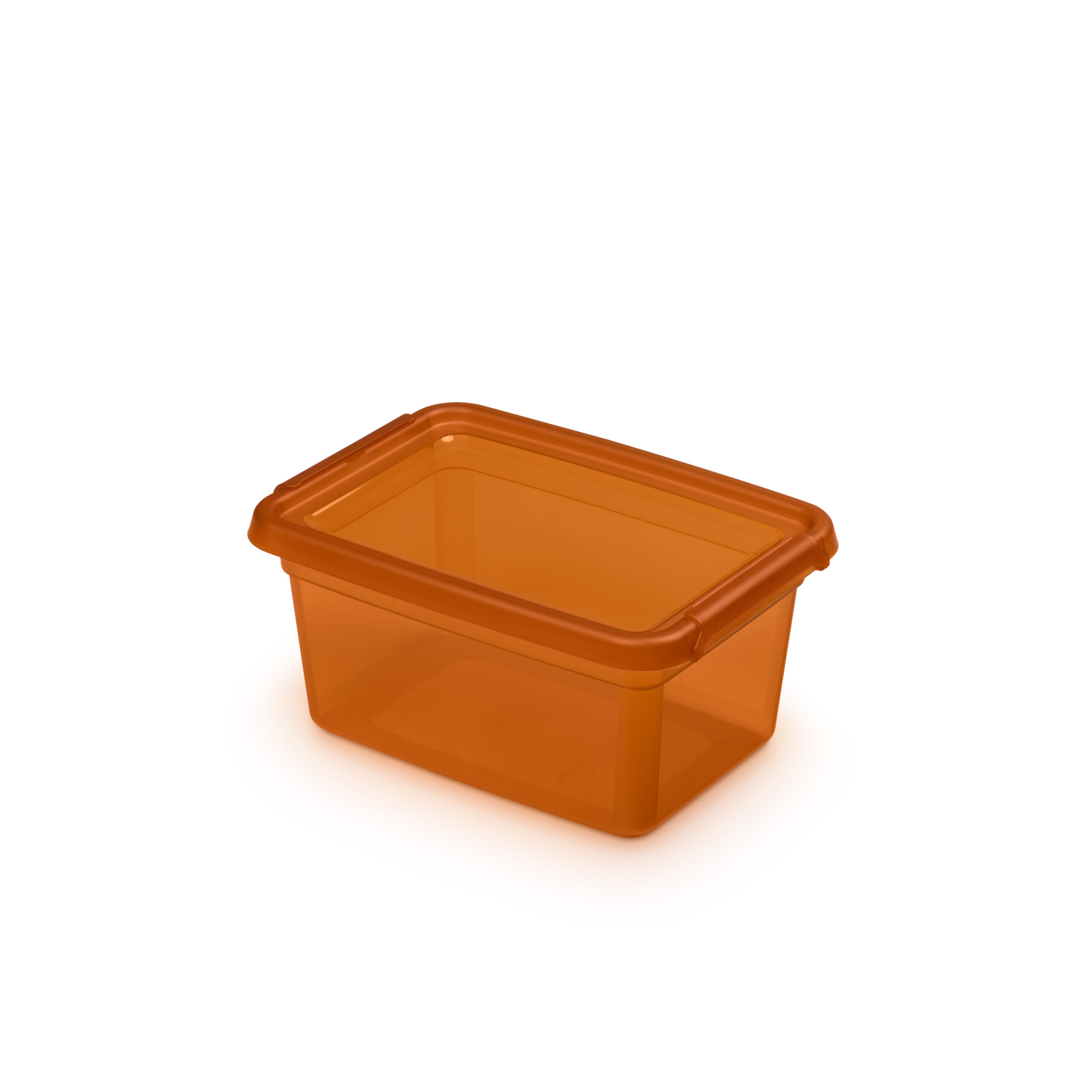 Pojemnik 1,5 l z pokrywka pomaranczomy 2.GAT / 1.5l container with lid orange 