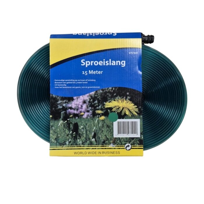 Waz zraszajacy 15 m. zielony 9707849 / Sprinkler hose 15 m green