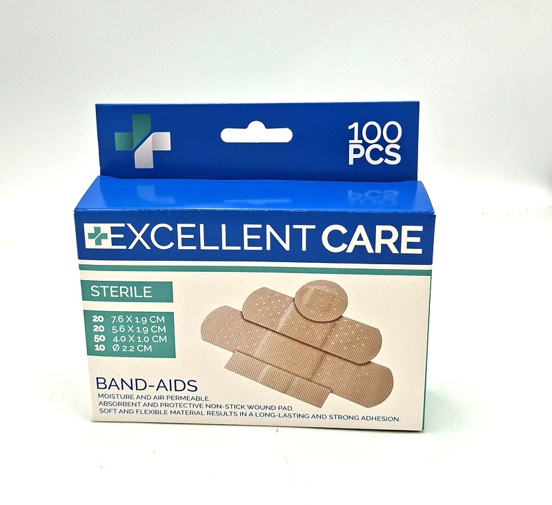 Plastry sterylne 100 szt.  040574 / Sterile plasters, 100 pcs.