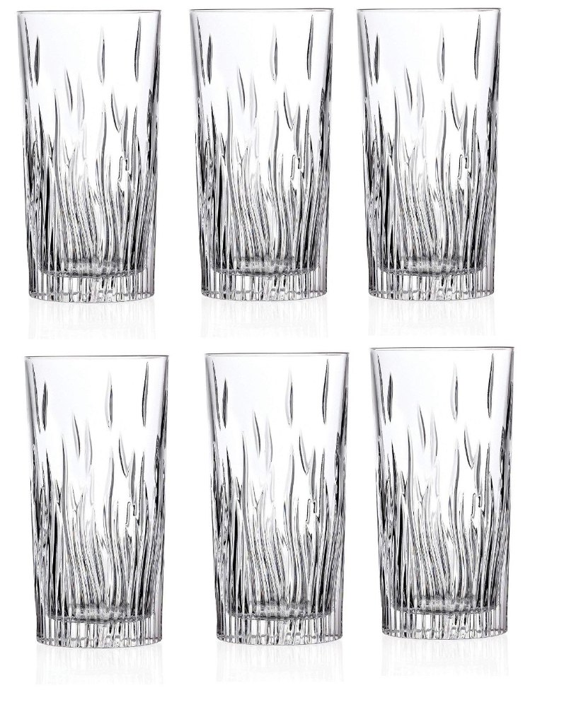 Szklanka FIRE 37,20 CL. kpl. - 6 szt. RCR / Glass set 6 pcs RCR