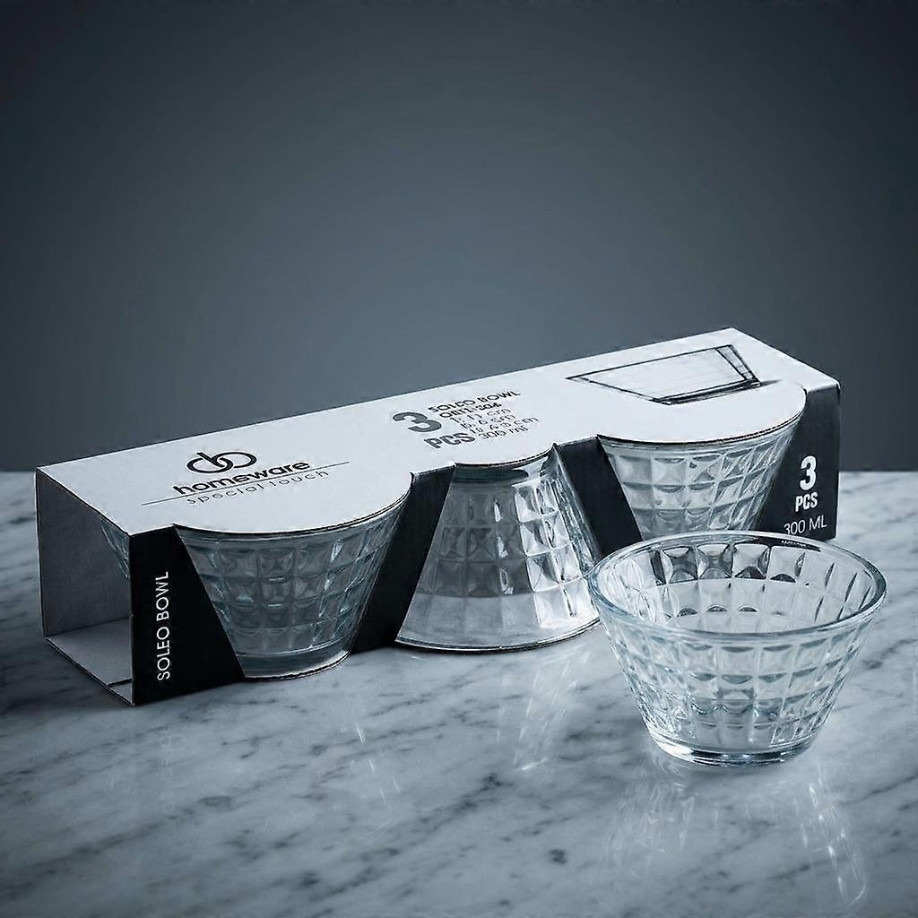 Miseczka 300 ml, set 3 szt SOLEO / Bowl 300 ml set 3 pcs