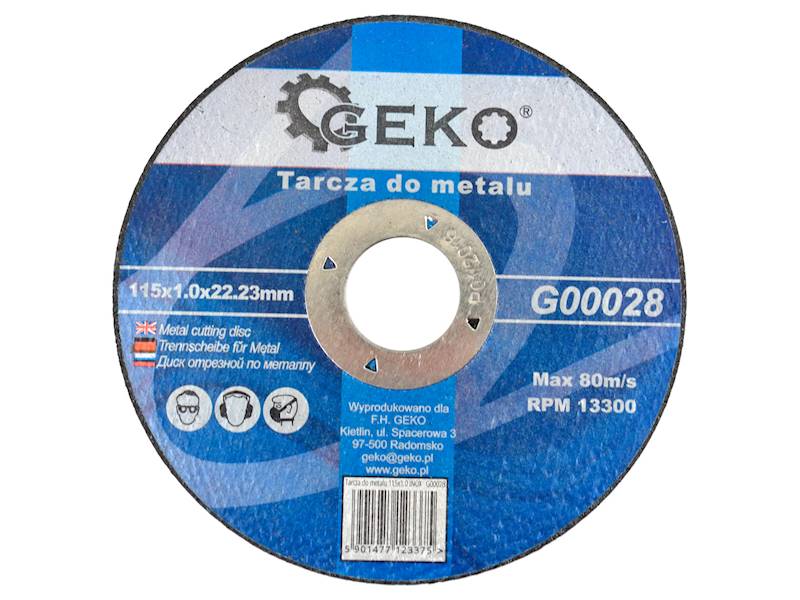 TARCZA DO METALU 115 x 1.0 INOX
