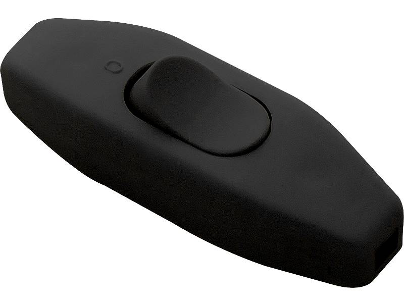 PRZEŁĄCZNIK PRZELOTOWY CZARNY 2,5A 250V