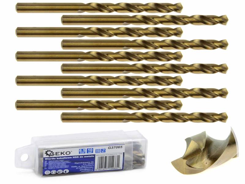 WIERTŁO KOBALTOWE DO METALU 6.5mm