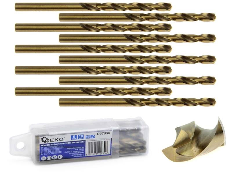 WIERTŁO KOBALTOWE DO METALU 5.0mm