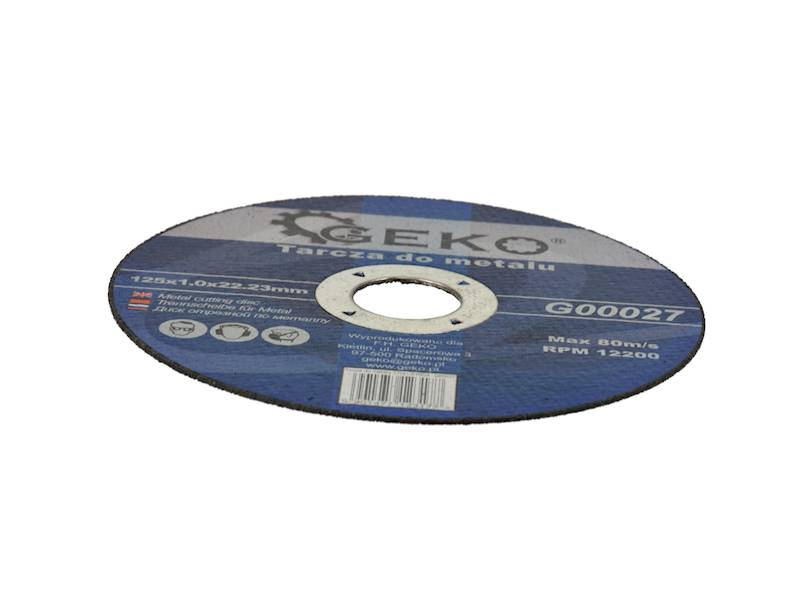 TARCZA DO METALU 125 x 1,0 INOX