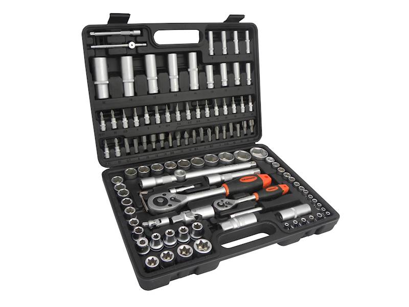 KLUCZE KPL. 108el. 1/4''-1/2'' TORX TYP H
