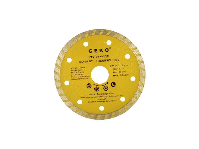 TARCZA DIAM. 115mm  TURBO GEKO PROFI