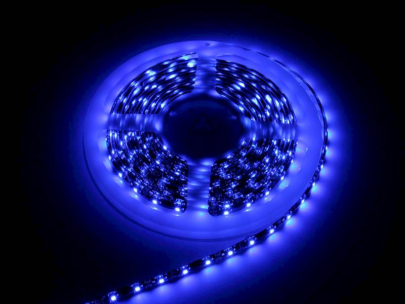 TAŚMA LED 12V NIEBIESKI 3528 5m/300 WODOODPOR