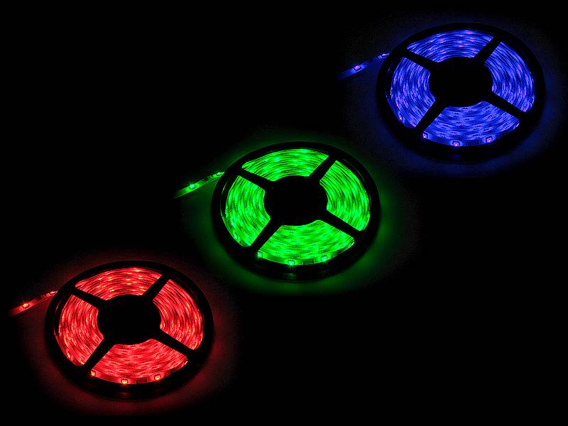 TAŚMA LED 12V RGB 5050 5m
