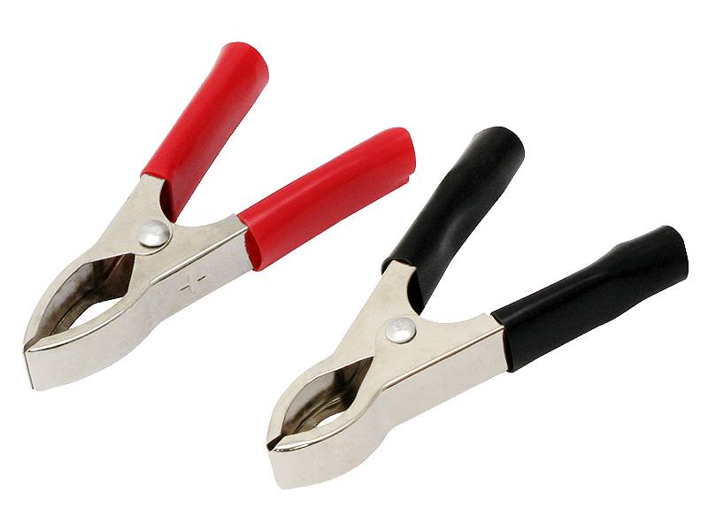 KROKODYLEK 30A CZARNY/CZERWONY