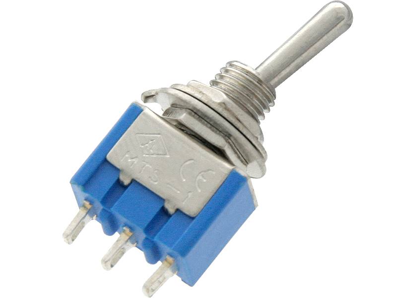 PRZEŁĄCZNIK HEBEL MAŁY 3A 250V 3PIN MTS 112