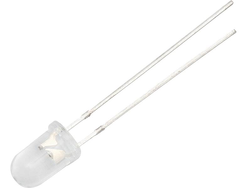 DIODA LED 5mm BIAŁA