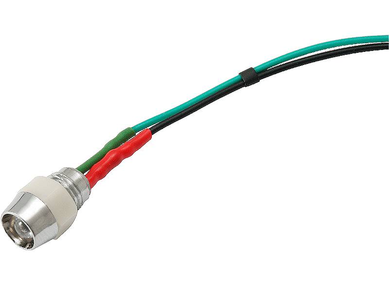 DIODA LED 5mm BIAŁA KONTROLKA Z PRZEW
