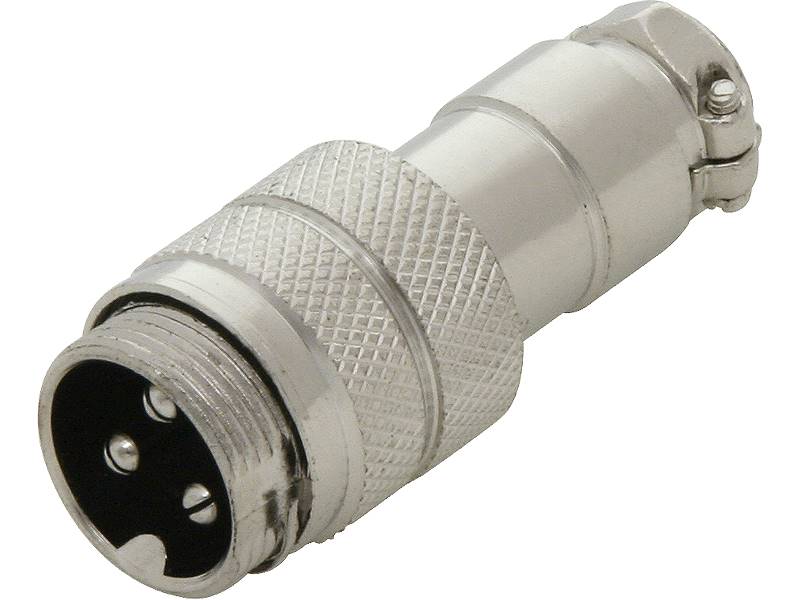 GNIAZDO CB MIKROFONOWE 3PIN NA KABEL