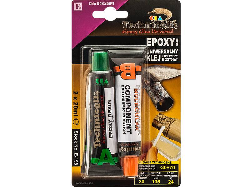 KLEJ EPOXY UNIWERSALNY 2x20ml TECHNICOLL