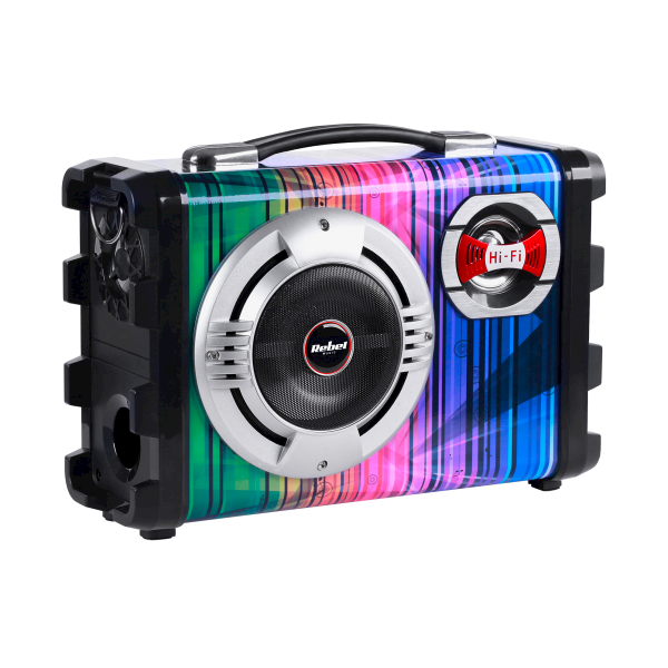 PRZENOŚNY GŁOŚNIK MP3/BLUETOOTH/FM/KARAOKE