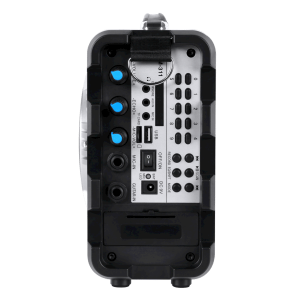 PRZENOŚNY GŁOŚNIK MP3/BLUETOOTH/FM/KARAOKE