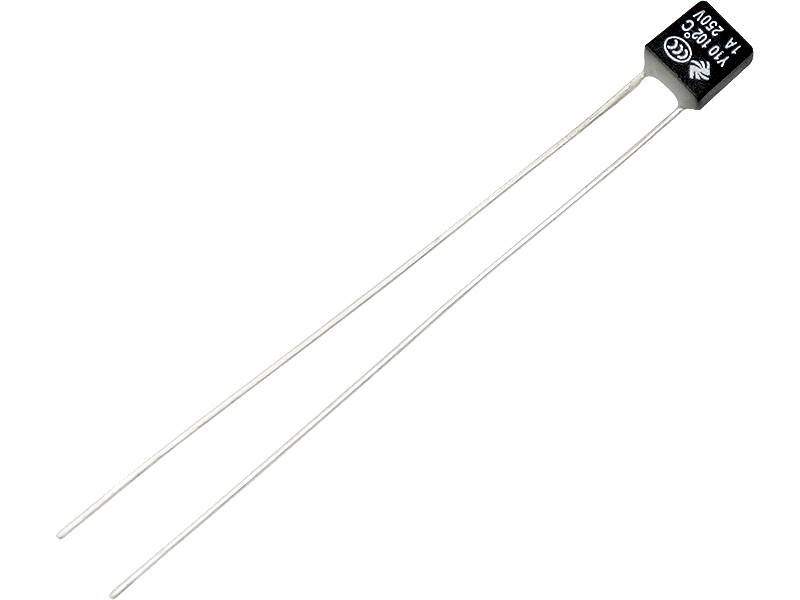 BEZPIECZNIK TERMICZNY 1A 102'C 1A240VAC