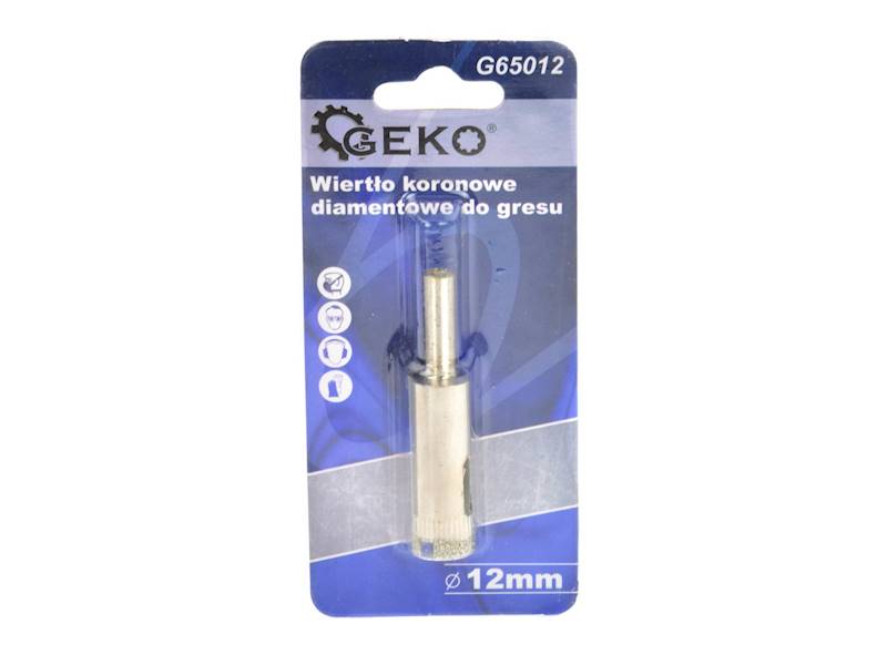 WIERTŁO KORONKOWE DIAMENT. DO GRESS 12mm