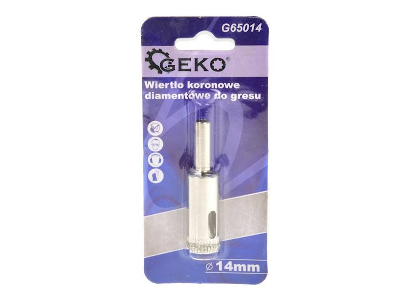 WIERTŁO KORONKOWE DIAMENT. DO GRESS 14mm