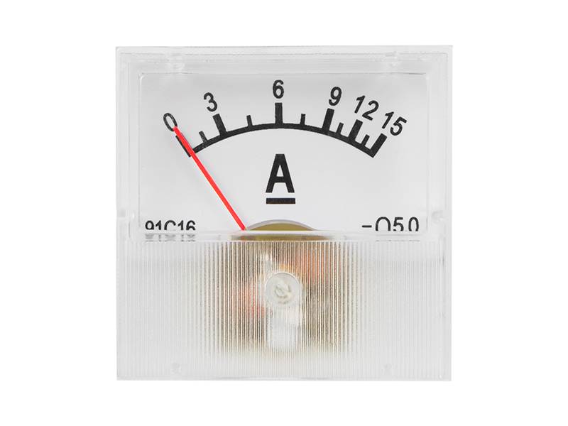 MIERNIK ANALOG. AMPER.KW 15A+BOCZNIK MINI