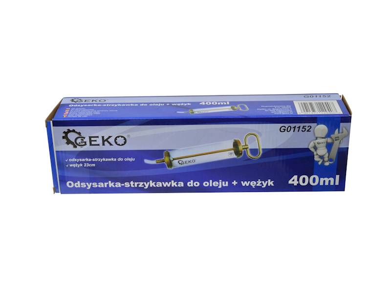 ODSYSARKA STRZYKAWKA DO OLEJU 400ml + WĘŻYK