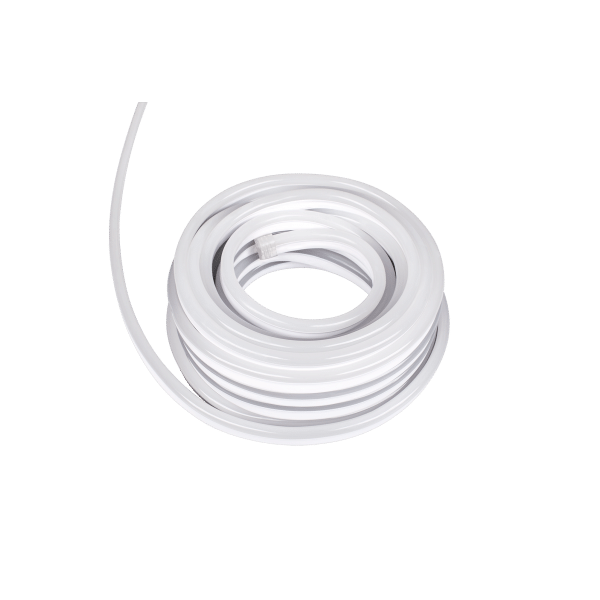 TAŚMA LED 10mb 6,9W 230V BIAŁY CIEPŁY mini neon