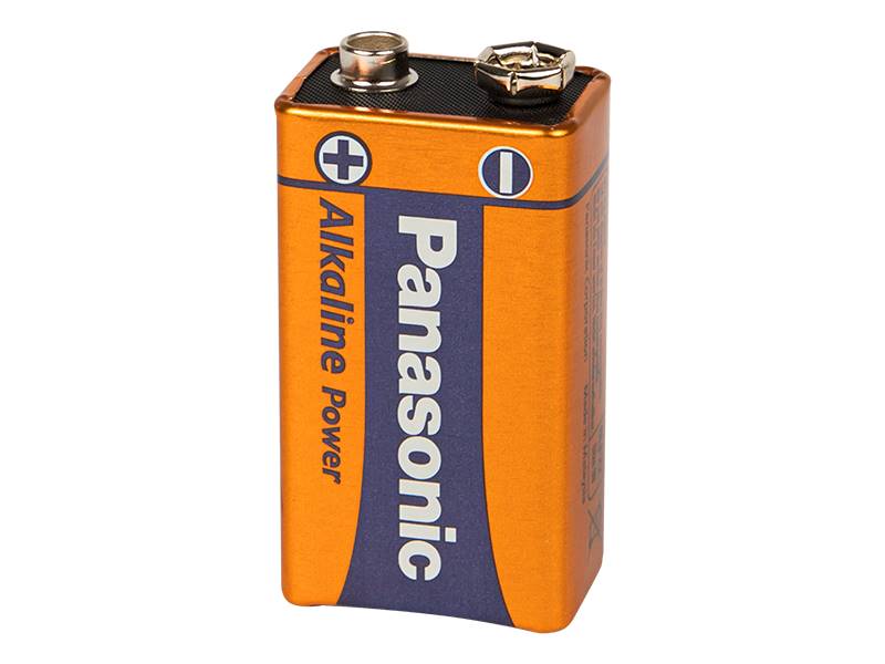 PANASONIC BATERIA ALKALINE 9V 6LR61