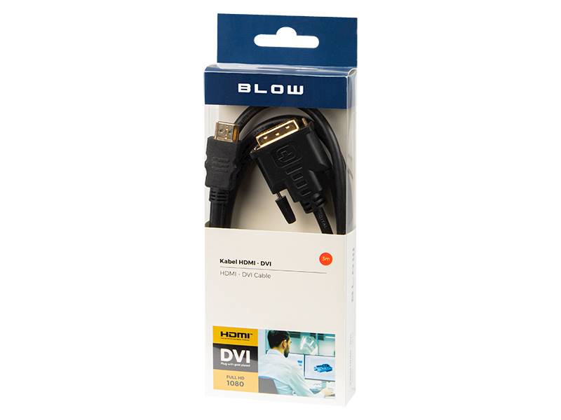 PRZYŁ. DVI-HDMI 3m