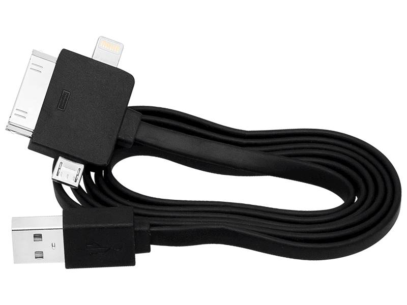 PRZYŁ. USB A - IPHONE 5/ IPHONE 4/ MICROUSB