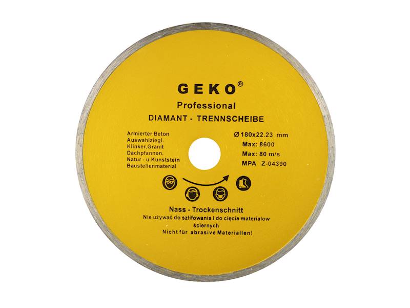 TARCZA DIAM. 180mm PEŁNA GEKO 22,23
