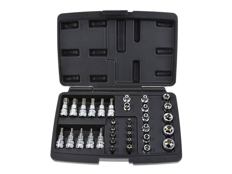 ZESTAW PROFES.KLUCZY NASAD.TORX 34el. 3/8"