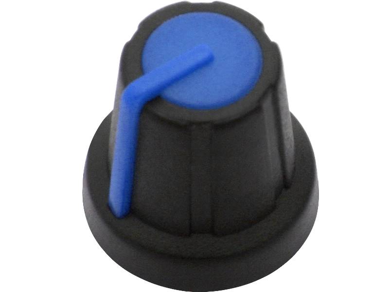 GAŁKA POT CZARNA N-2 WSK.NIEB.17,5mm