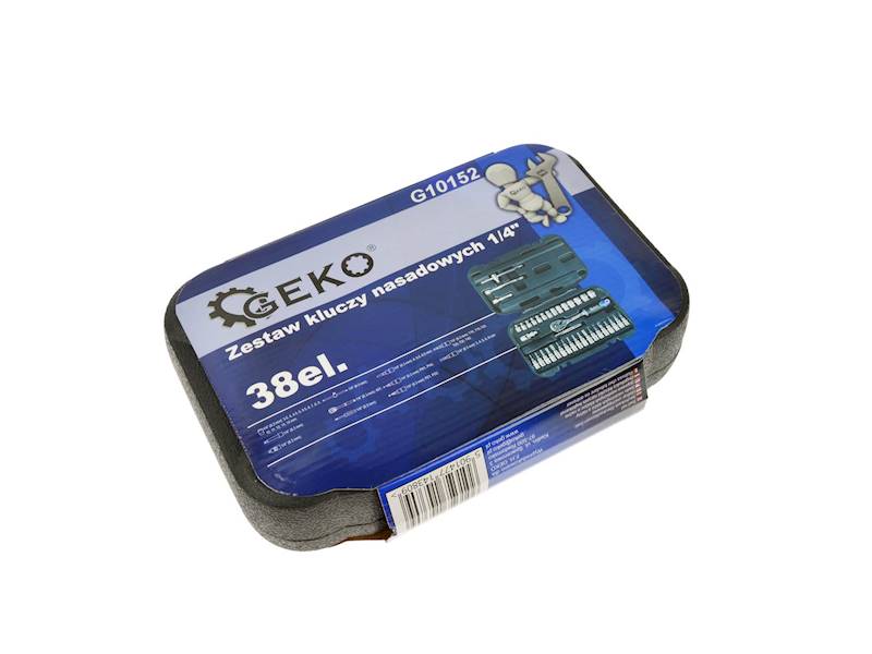 ZESTAW KLUCZY NASADOWYCH 1/4'' 38el.