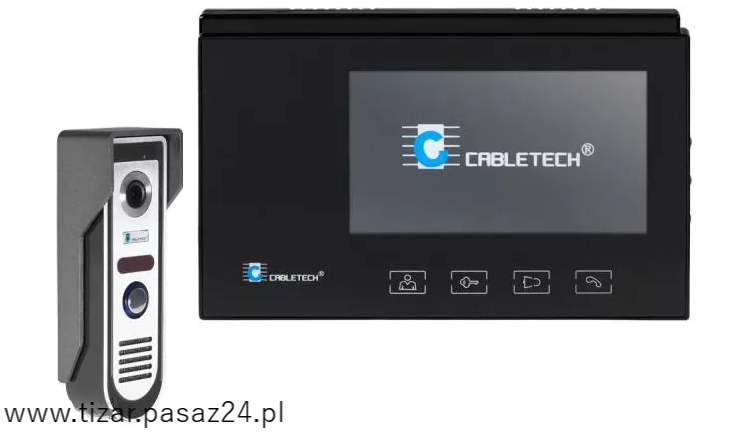 VIDEO-DOMOFON CABELTECH Z PANELEM DOTYKOWYM