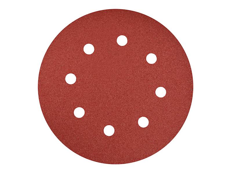 KRĄŻEK ŚCIERNY Z OTWORAMI 190mm P240 DYSK