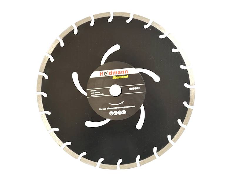 TARCZA DIAMENT. SEGMENT 350x25,4x10mm NEIDMANN CZ.